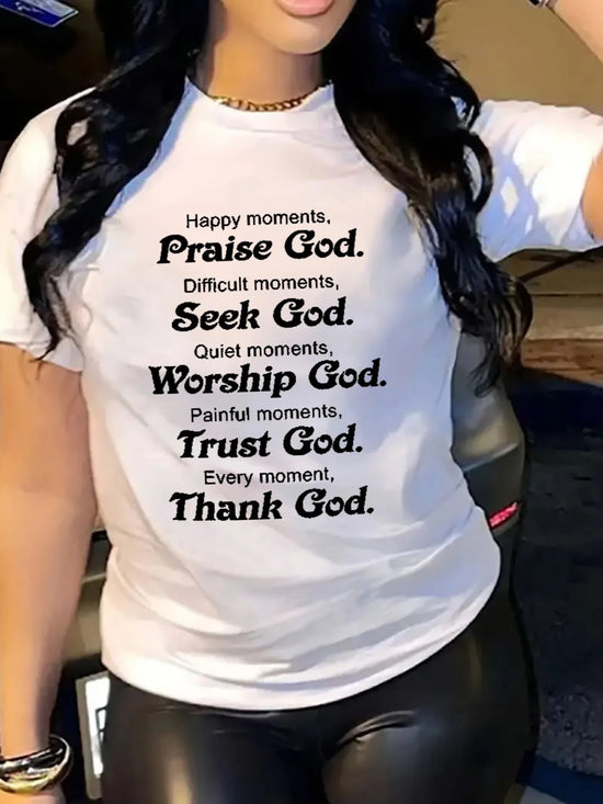 Praise Seek Trust God Women&